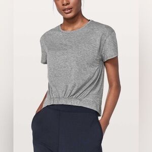 Lululemon Short Notice Tee Grey